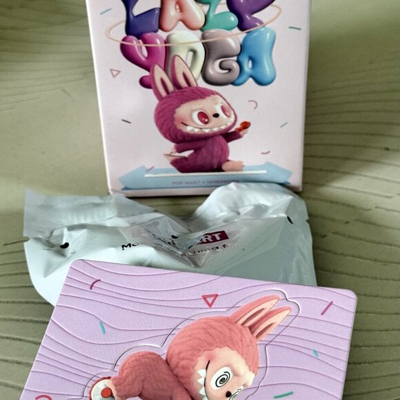 Pop Mart Labubu Lazy Yoga Series – Ab Roller- NIB - Picture 1 of 8